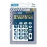 Milan Calculadora de Sobremesa 10 Digitos - Teclas Grandes - Apagado Automatico - Color Azul y Blanco | Ahorro Imprimiendo