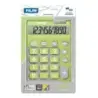 Milan Calculadora 10 Digitos Duo - Calculadora de Sobremesa - Teclas Grandes - Tecla Rectificacion Entrada de Datos - Color Verd