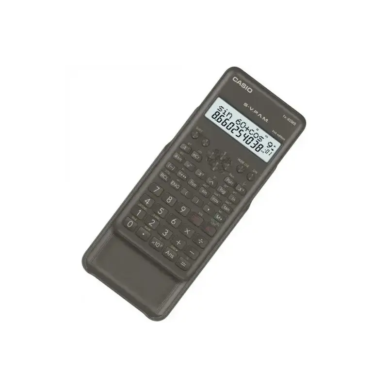 Casio Calculadora Cientifica FX-82MS 2ª Ed.- Pantalla LCD de 2 Lineas - 240 Funciones Integradas - 8 Memorias de Variables - Cal