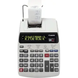 Canon MP120-MG-ES Calculadora de Impresion con Pantalla LCD de 1 Linea 12 Digitos - Impresion en Negro y Rojo - Diseño de Teclad