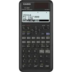 Casio FC200V Calculadora Financiera - Pantalla de 4 Lineas - Visualizacion de Varios Parametros al mismo Tiempo - Teclas de Acce