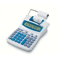 Ibico 1214X Calculadora Semi-Profesional Pantalla LCD 12 Digitos - Impresion a 2 Colores - Velocidad de Impresion 2.4 Lineas por