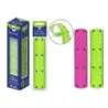 Bismark Regla Flexible 15cm - Fabricada en PVC - Ideal para Colegio - Colores Rosa y Verde Aleatorios | Ahorro Imprimiendo
