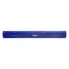 Milan Regla Flexible y Resistente - Longitud 30cm - Color Azul Translucido | Ahorro Imprimiendo