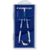 Staedtler Mars 552 01 Compas de Precision - Patas Articuladas - Ajuste Rapido | Ahorro Imprimiendo