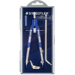 Staedtler Mars 552 02 Compas de Precision - Patas Articuladas - Ajuste Rapido | Ahorro Imprimiendo