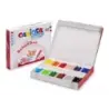 Carioca Joy School Box Pack de 288 Rotuladores - Punta 2.8mm - Tinta Superlavable - Bloqueada y con Tapa Ventilada - Ideal para