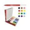 Carioca Joy School Box Pack de 288 Rotuladores - Punta 2.8mm - Tinta Superlavable - Bloqueada y con Tapa Ventilada - Ideal para