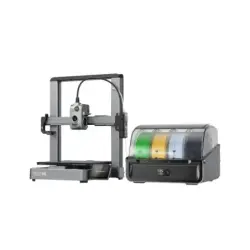 Creality Hi Combo Impresora 3D Abierta + Unidad CFS - Volumen 26x26x30cm - Calibraciones Automaticas - Extrusor Multifuncional -