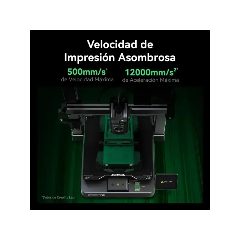 Creality Hi Combo Impresora 3D Abierta + Unidad CFS - Volumen 26x26x30cm - Calibraciones Automaticas - Extrusor Multifuncional -