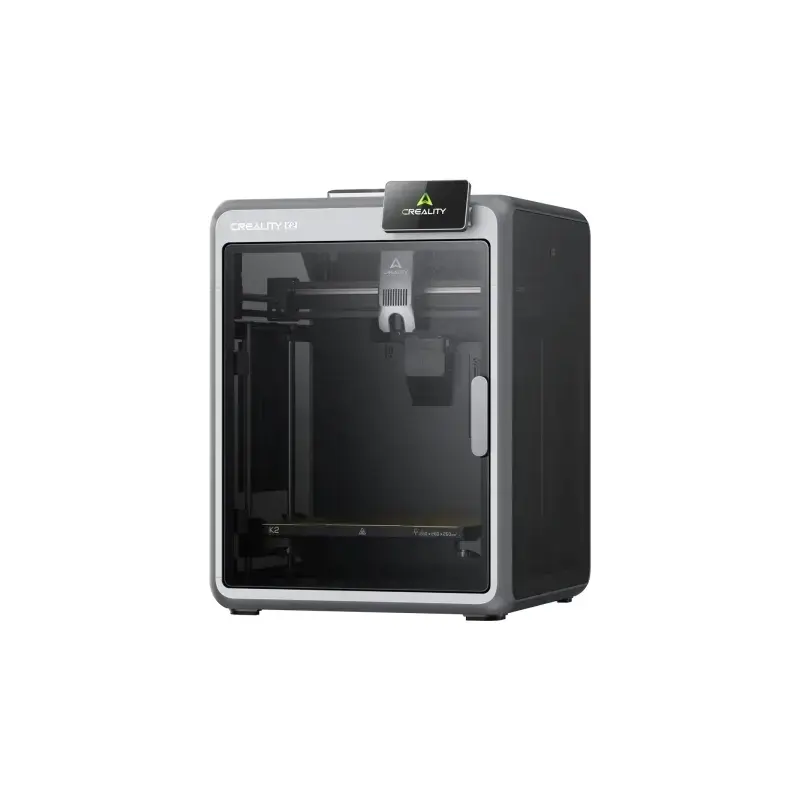 Creality K2 Combo Impresora 3D Cerrada + Unidad CFS - Volumen 26x26x26cm - Impresion de Alta Velocidad de hasta 600mm/s - Doble