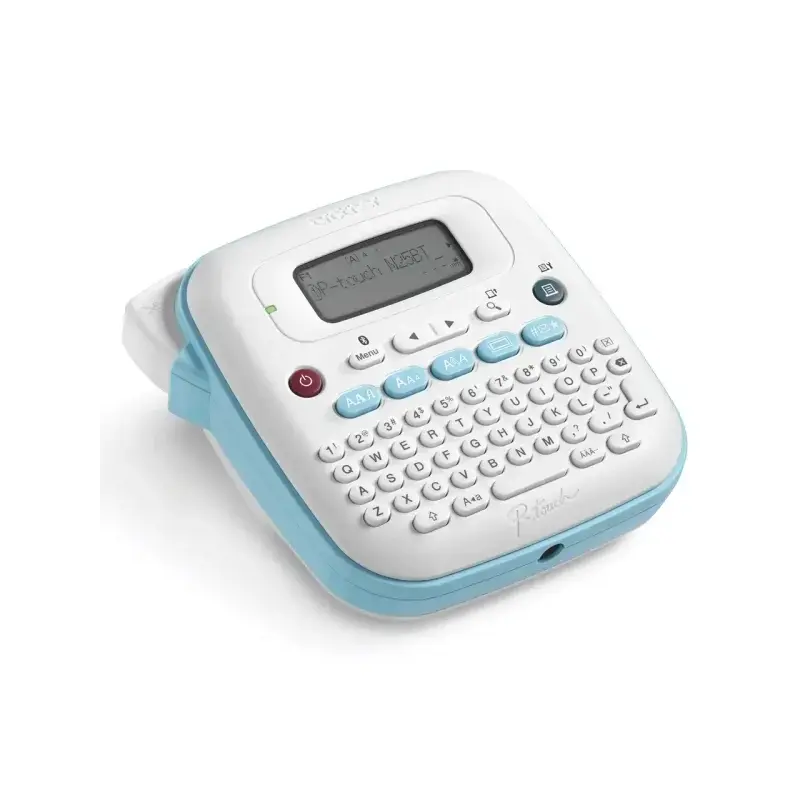 Brother PT-N25BT Rotuladora Electronica de Sobremesa Portatil Bluetooth - Pantalla LCD - 3 Tipos de Letra, 15 Marcos y 250 Simbo