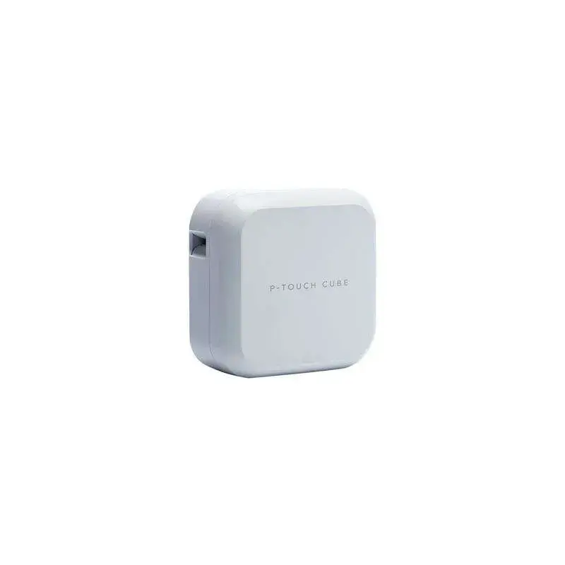 Brother PT-P710BTH Cube Rotuladora Electronica Portatil Bluetooth USB - Resolucion 180ppp - Velocidad 20mms - Bateria Recargable