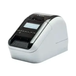 Brother QL820NWBC Impresora Profesional Termica de Etiquetas WiFi - Bluetooth MFI - Impresion Negro/Rojo - Pantalla LCD