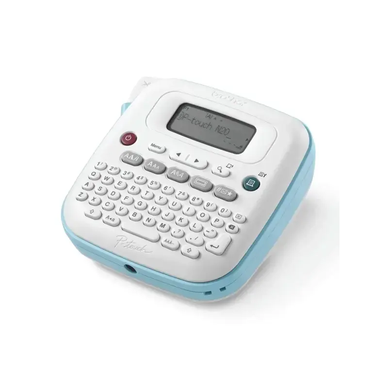 Brother PT-N20 Rotuladora Electronica de Sobremesa Portatil - Pantalla LCD - 3 Tipos de Letra, 15 Marcos y 250 Simbolos - Ancho