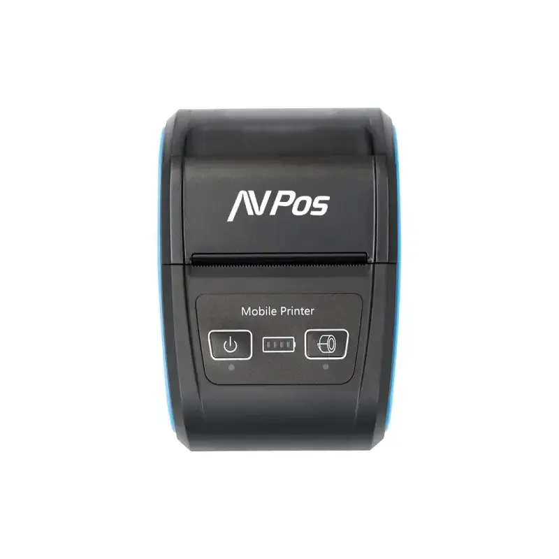 AVPos Impresora Termica Portatil de Tickets MP580R - 58mm - Velocidad 90 mm/s - BT y USB-C - Color Negro