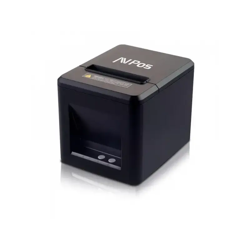 AVPos AVP-TC40NET Impresora Termica Tickets - Velocidad 260mm/s - Autocorte Parcial - USB y LAN - Color Negro