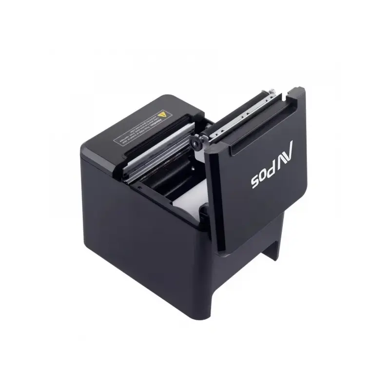 AVPos AVP-TC40NET Impresora Termica Tickets - Velocidad 260mm/s - Autocorte Parcial - USB y LAN - Color Negro