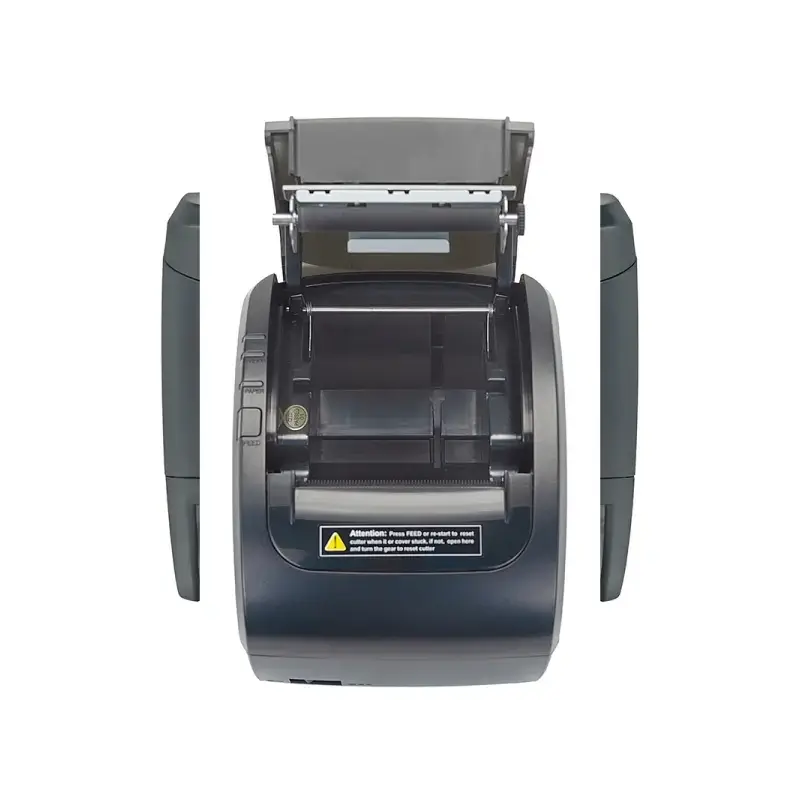 AVPos TC90W Impresora Termica Tickets - Velocidad 300mm/s - Autocorte Parcial - USB, WIFI y LAN - Color Negro