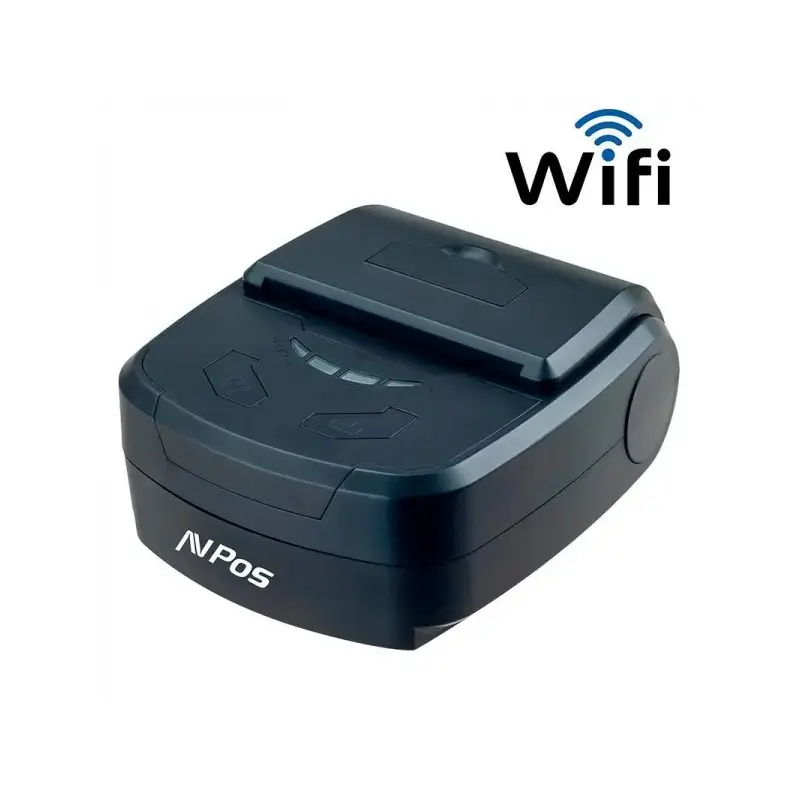 AVPos AVP-MP800R-Wf Impresora Termica Tickets Portatil - Rugerizada - 80mm - Velocidad 70 mm/s - Funda Protectora - Wifi y USB -