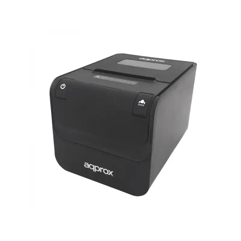 Approx Impresora Termica de Recibos WiFi - Resolucion 203dpi - Velocidad 250mm/s - USB, RJ11 - Auto-Corte y Corte Manual