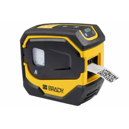 Brady M511 Impresora de Etiquetas Portatil Bluetooth - Resolucion 300ppp - Anchura Maxima de la Etiqueta 38.10mm - Color Amarill