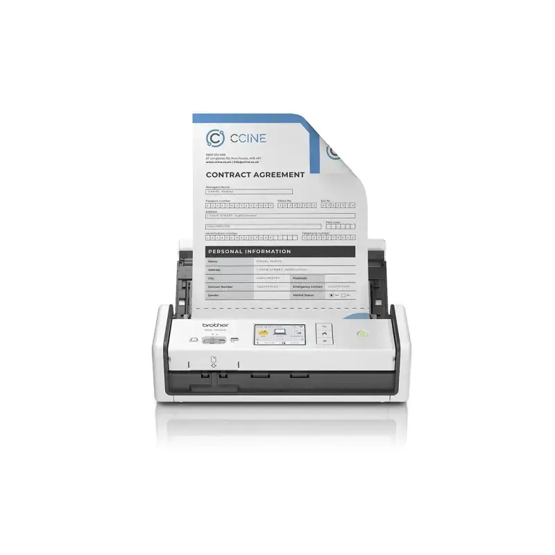 Brother ADS1800W Escaner Documental WiFi Duplex - Hasta 30ppm - Alimentador Automatico