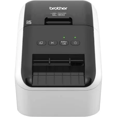 Brother QL800 Impresora Profesional Termica de Etiquetas USB - 93 Etiquetas por min. - Resolucion 300x600ppp - Impresion a Negro