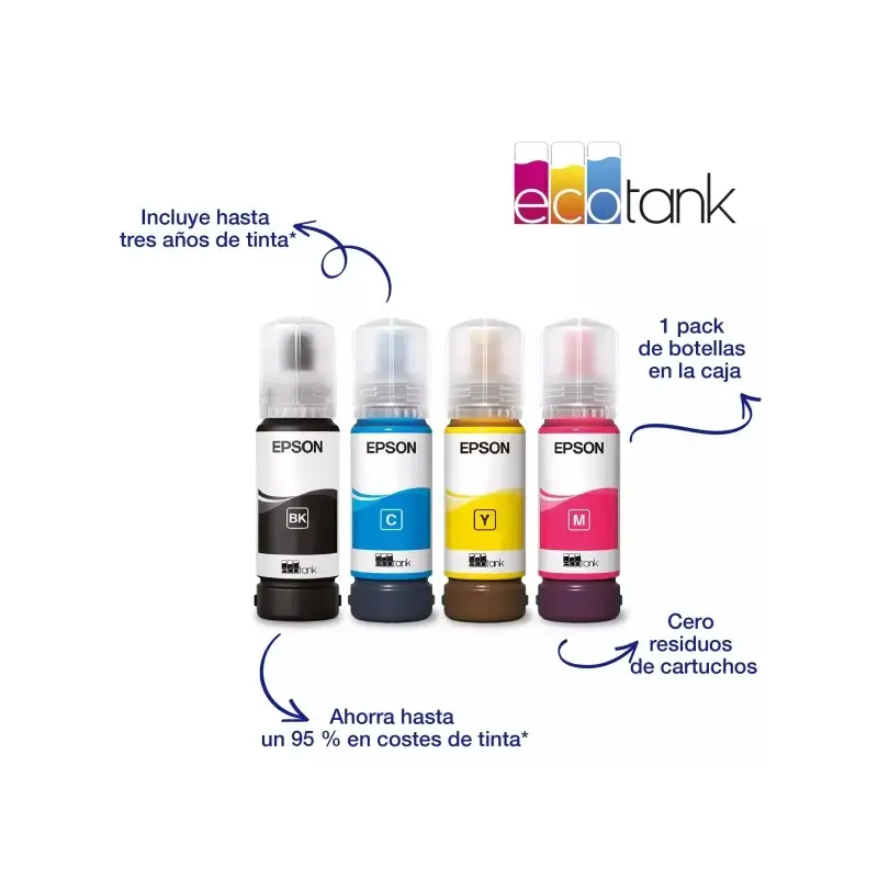 Epson EcoTank ET-2871 Impresora Multifuncion Color WiFi 33ppm