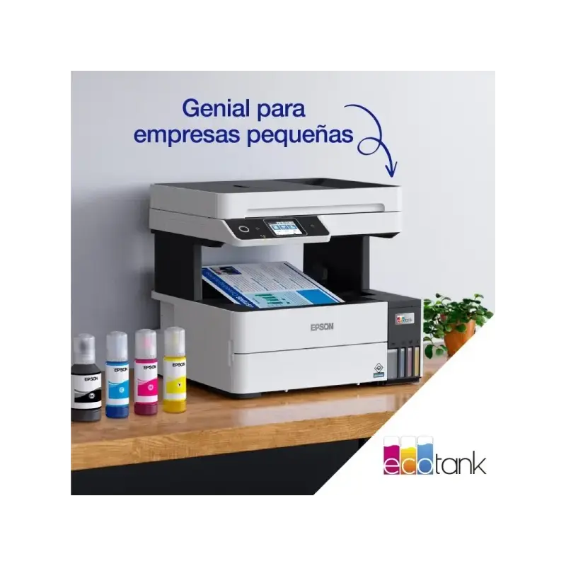 Epson EcoTank ET5185 A4 Impresora Multifuncion Color Fax Duplex WiFi 37ppm - ADF de 35 hojas