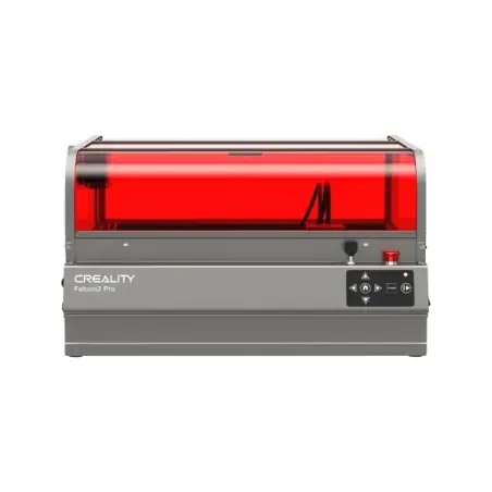 Creality Falcon 2 Pro 60W Grabadora y Cortadora Laser 60W Cerrada - Laser Clase 1 (FDA) - Area de Trabajo 400x400mm - Corte en M