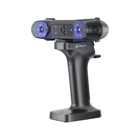 Creality CR-Scan RaptorX Escaner 3D Hibrido Inalambrico WiFi6 - 34+7 Lineas de Laser Azul - Precision Laser: 0,02mm, NIR 0,05mm
