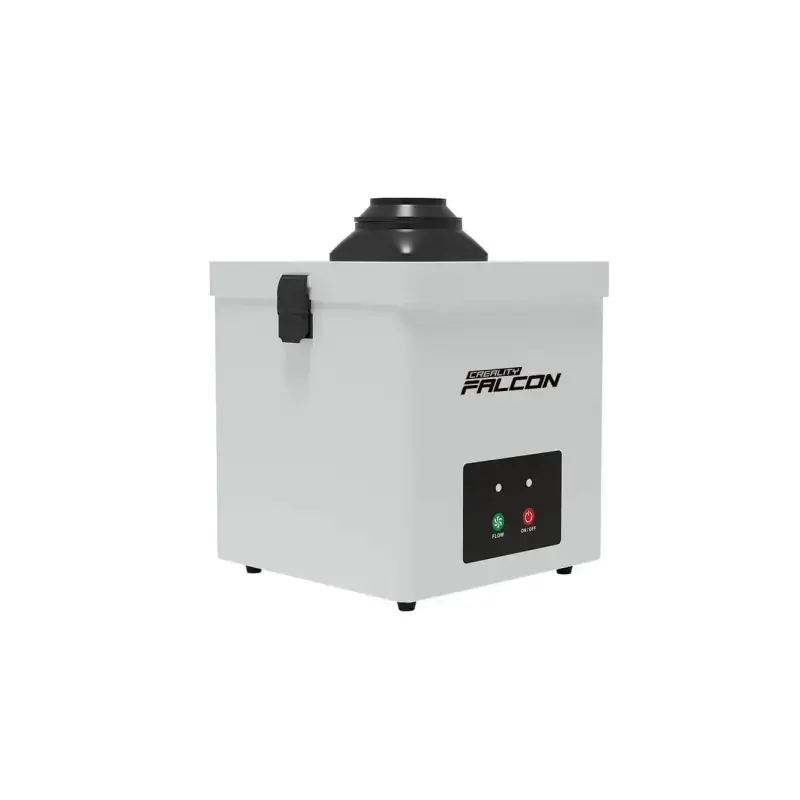 Creality Falcon Purificador de Humo Sobremesa - Precision de Filtracion de Hasta 0,03 μm - 180W y Tres Velocidades - Menos de 55