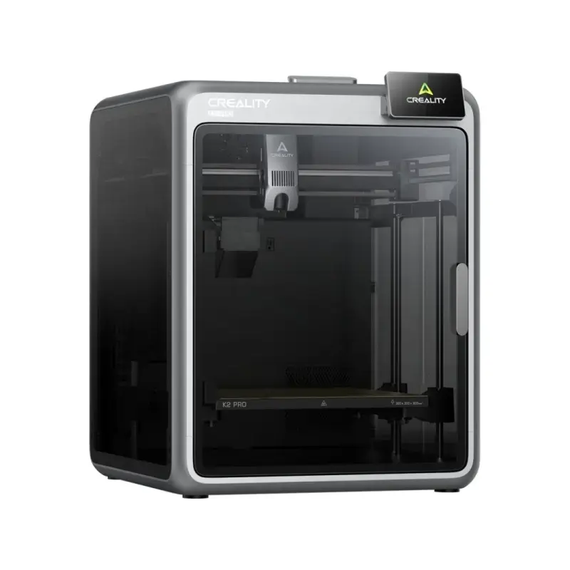 Creality K2 Pro Impresora 3D Cerrada - Tamaño 30x30x30cm - Cuerpo de Aluminio Aeroespacial - Interfaz de Usuario Inteligente - V