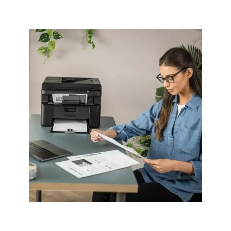 Brother DCP-L1660W Impresora Multifuncion Laser Monocromo WiFi Duplex 20ppm - Alimentador Automatico de 10 Hojas