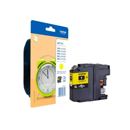 Brother LC 125XL Amarillo Cartucho Original | Ahorro Imprimiendo