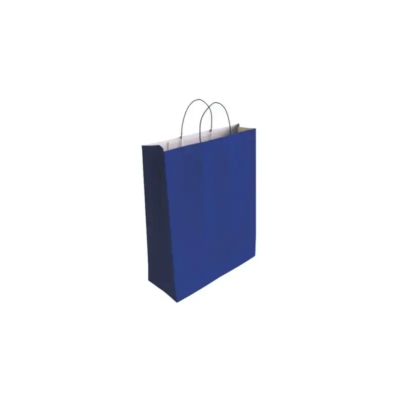 Bismark Bolsa de Papel Celulosa - Medidas 40x14x32cm - Color Azul