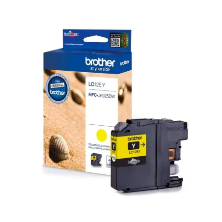 Brother LC 12E Amarillo Cartucho Original | Ahorro Imprimiendo