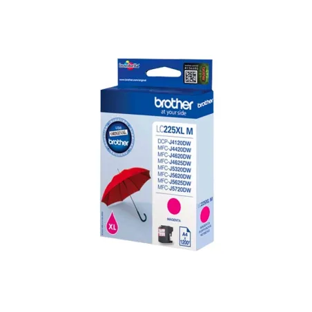 Brother LC 225XL Magenta Cartucho Original | Ahorro Imprimiendo