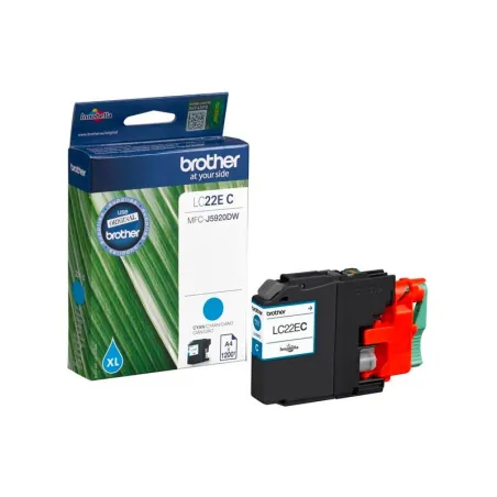 Brother LC 22E Cyan Cartucho Original | Ahorro Imprimiendo