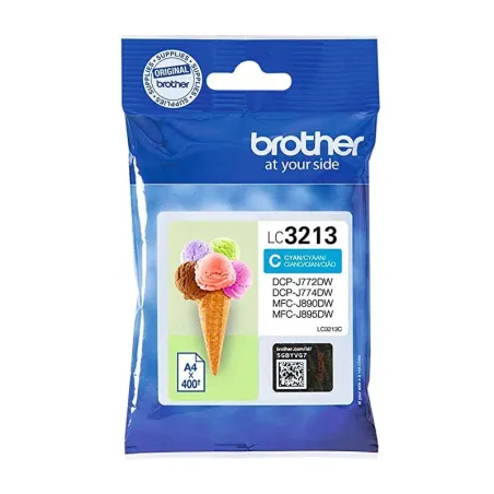 Brother LC 3213 Cyan Cartucho Original | Ahorro Imprimiendo