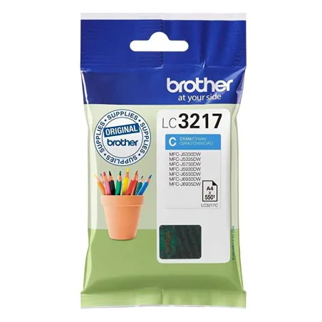 Brother LC 3217 Cyan Cartucho Original | Ahorro Imprimiendo