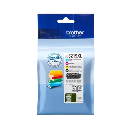 Pack 4 Brother LC 3219 Cartuchos Originales | Ahorro Imprimiendo