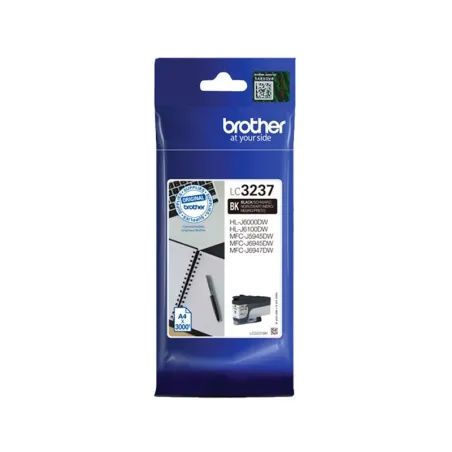 Brother LC 3237 Negro Pigmentado Cartucho Original | Ahorro Imprimiendo