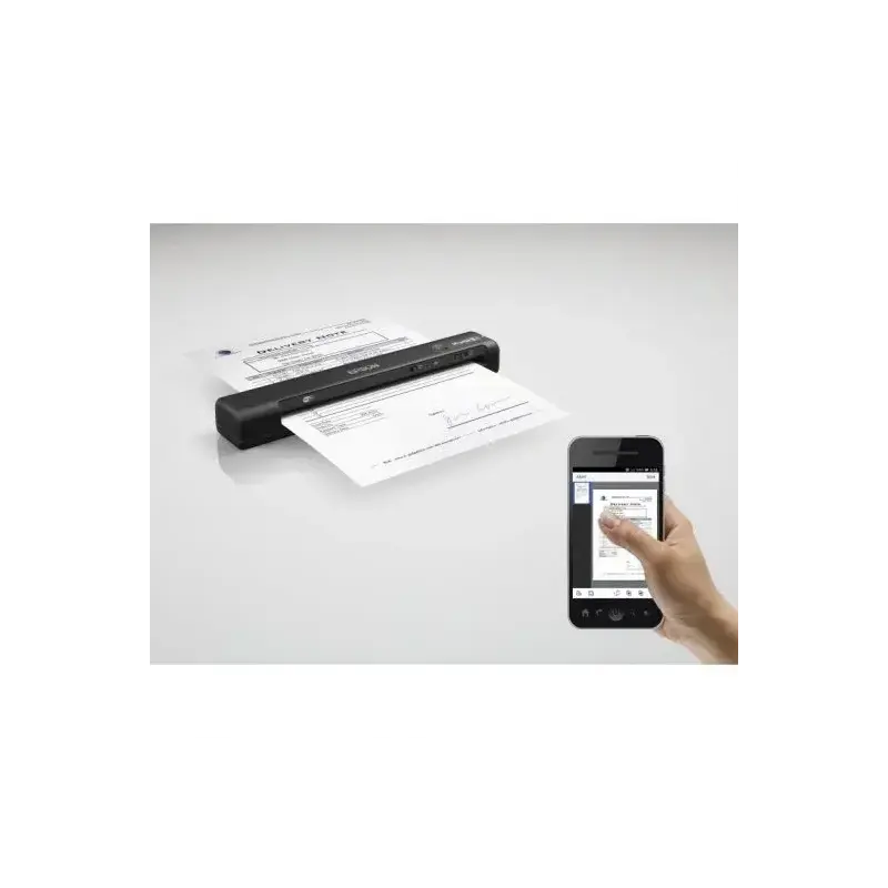 Epson Workforce ES60W Escaner Portatil Inalambrico WiFi - 600dpi - Pantalla LCD - Tecnologia ReadyScan LED